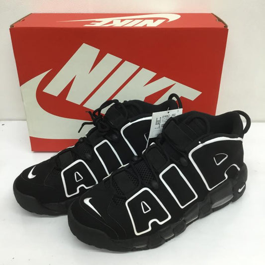 ナイキ NIKE スニーカー スニーカー AIR MORE UPTEMPO BLACK WHITE エア モア アップテンポ ブラック/ホワイト 414962-002 26.5cm ロゴ、文字 黒 / ブラック /  メンズ USED 古着 中古 10098604