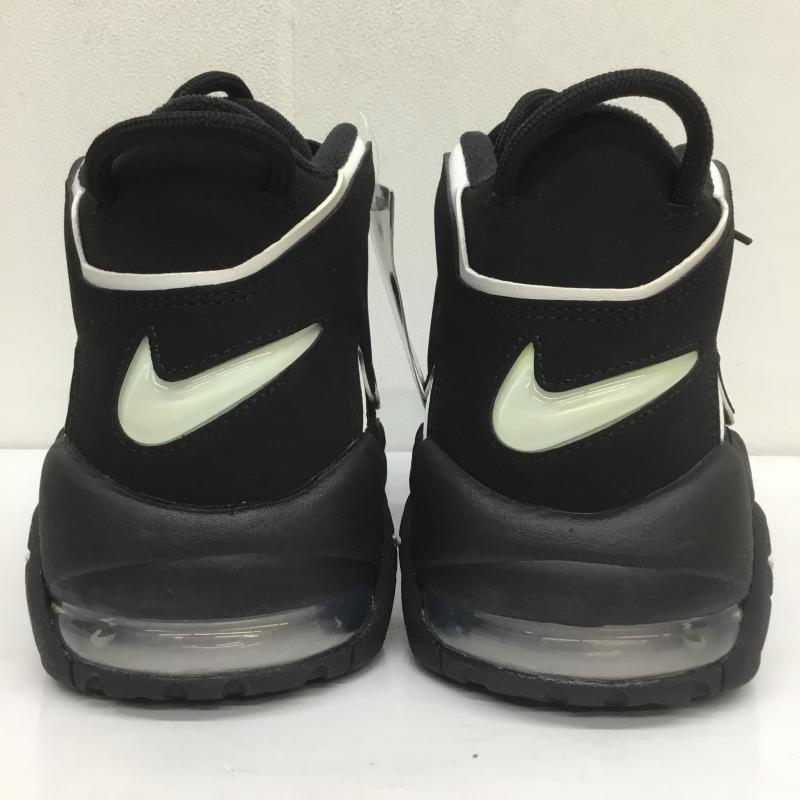 ナイキ NIKE スニーカー スニーカー AIR MORE UPTEMPO BLACK WHITE エア モア アップテンポ ブラック/ホワイト 414962-002 26.5cm ロゴ、文字 黒 / ブラック /  メンズ USED 古着 中古 10098604