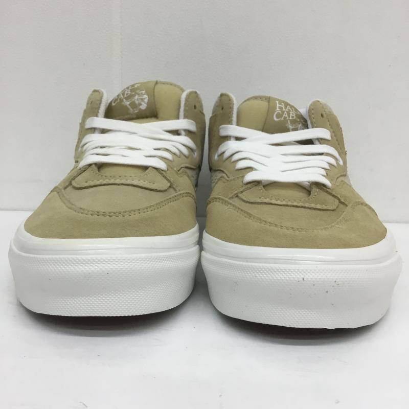 バンズ VANS スニーカー スニーカー Half Cab 33 DX Anaheim Factory アナハイムファクトリー ハーフキャブ VN0A5KX6B3F1 27.5cm ロゴ、文字 ベージュ / ベージュ /  メンズ USED 古着 中古 10098609