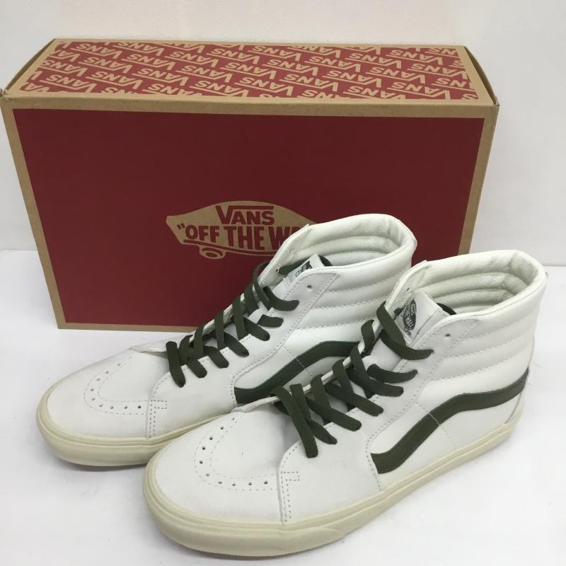 バンズ VANS スニーカー スニーカー SK8-Hi VINTAGE POP スケートハイ VN0A4BVTR2S1 28.0cm ロゴ、文字 白 / ホワイト /  メンズ USED 古着 中古 10098610