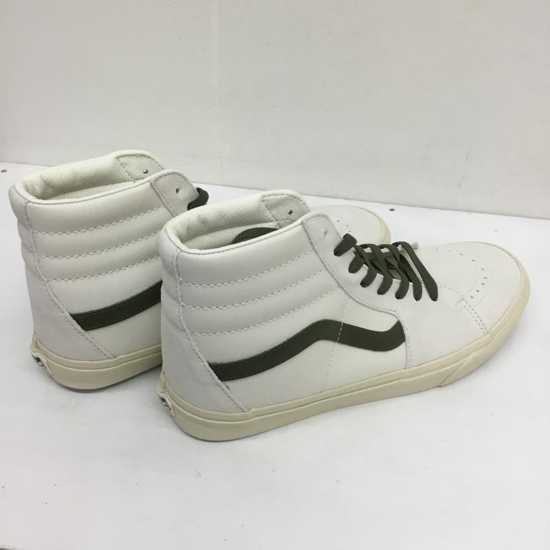 バンズ VANS スニーカー スニーカー SK8-Hi VINTAGE POP スケートハイ VN0A4BVTR2S1 28.0cm ロゴ、文字 白 / ホワイト /  メンズ USED 古着 中古 10098610