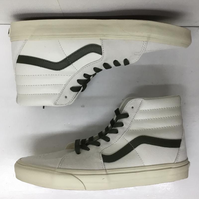 バンズ VANS スニーカー スニーカー SK8-Hi VINTAGE POP スケートハイ VN0A4BVTR2S1 28.0cm ロゴ、文字 白 / ホワイト /  メンズ USED 古着 中古 10098610