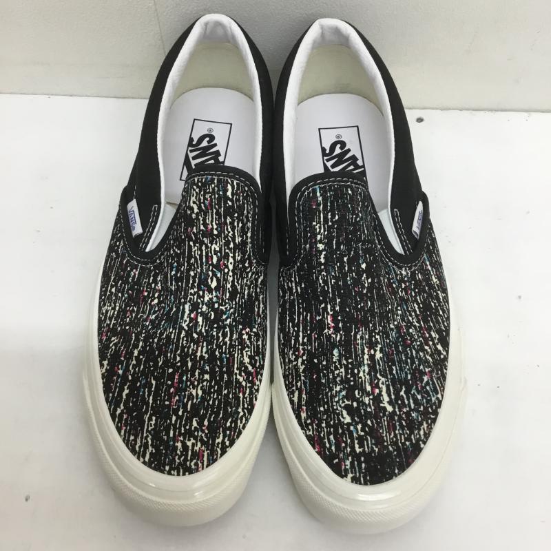 バンズ VANS スニーカー スニーカー UA Classic Slip-On 98 DX スリッポン VN0A3JEX9IE1 26.5cm ロゴ、文字 黒 / ブラック /  メンズ USED 古着 中古 10098616