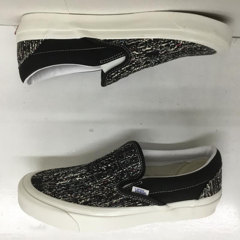 バンズ VANS スニーカー スニーカー UA Classic Slip-On 98 DX スリッポン VN0A3JEX9IE1 26.5cm ロゴ、文字 黒 / ブラック /  メンズ USED 古着 中古 10098616