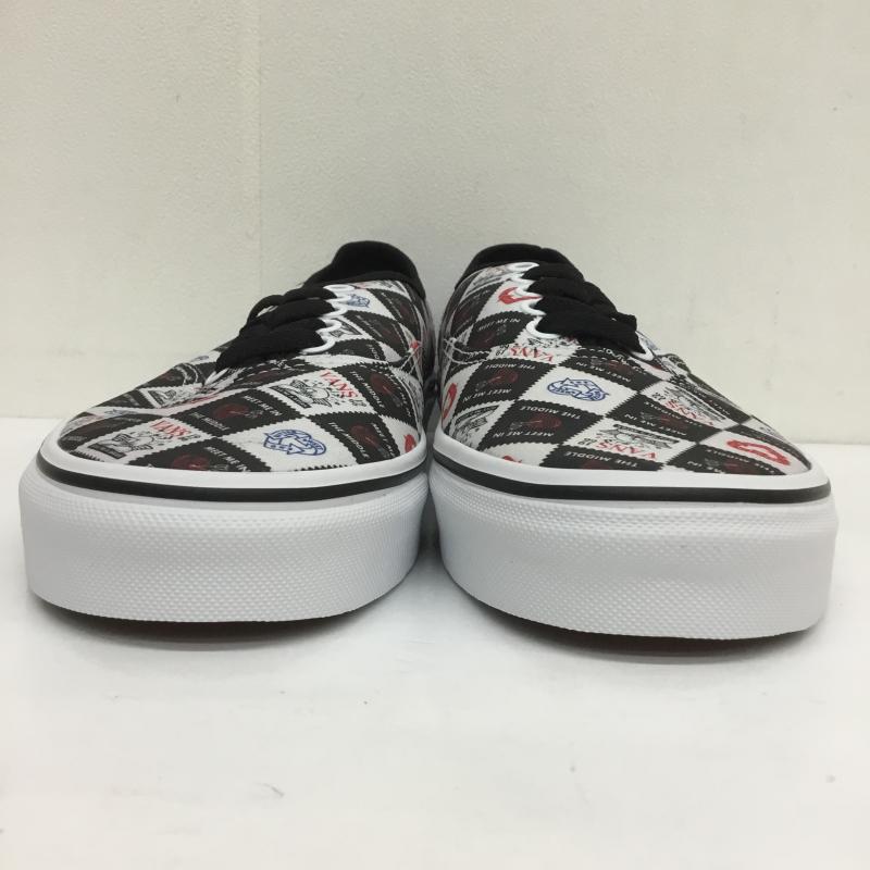 バンズ VANS スニーカー スニーカー Authentic Love Letters オーセンティック VN0A5KRDB0A1 27.0cm プリント 黒 / ブラック /  メンズ USED 古着 中古 10098617