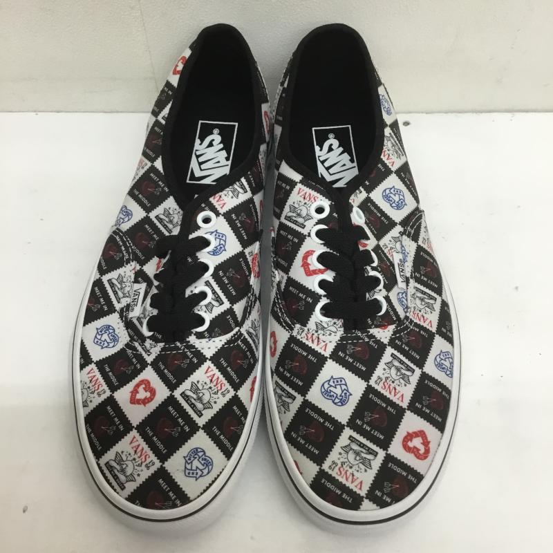 バンズ VANS スニーカー スニーカー Authentic Love Letters オーセンティック VN0A5KRDB0A1 27.0cm プリント 黒 / ブラック /  メンズ USED 古着 中古 10098617