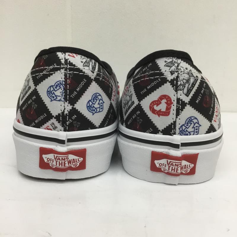 バンズ VANS スニーカー スニーカー Authentic Love Letters オーセンティック VN0A5KRDB0A1 27.0cm プリント 黒 / ブラック /  メンズ USED 古着 中古 10098617