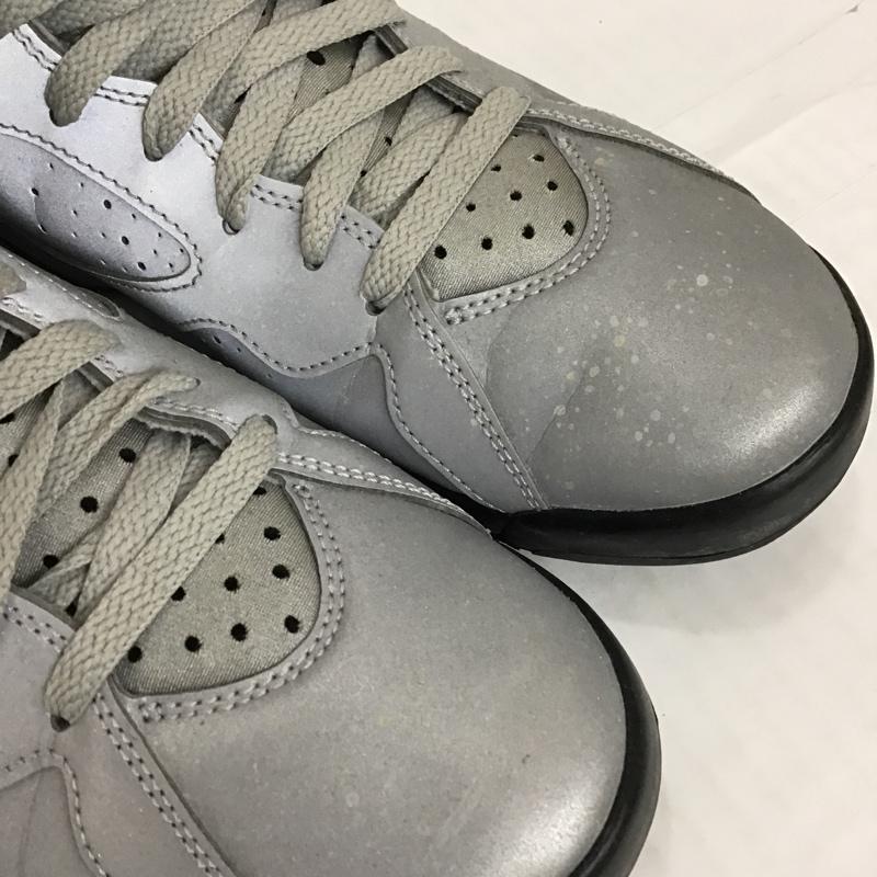 ナイキ NIKE スニーカー スニーカー BV6281-006 AIR JORDAN 7 RETRO SP 26cm 箱有 26.0cm ロゴ、文字 銀 / シルバー / X 黒 / ブラック / X えんじ / ワインレッド /  メンズ USED 古着 中古 10098631