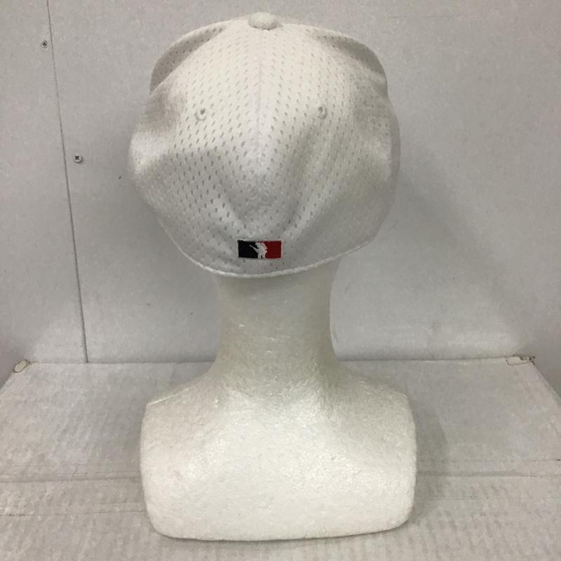 アベイシングエイプ A BATHING APE 帽子 キャップ 刺繍 白 / ホワイト /  メンズ USED 古着 中古 10098671