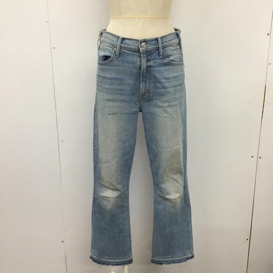 マザー mother パンツ デニム、ジーンズ カットオフ ダメージ加工 水色 / ライトブルー /  レディース USED 古着 中古 10098680