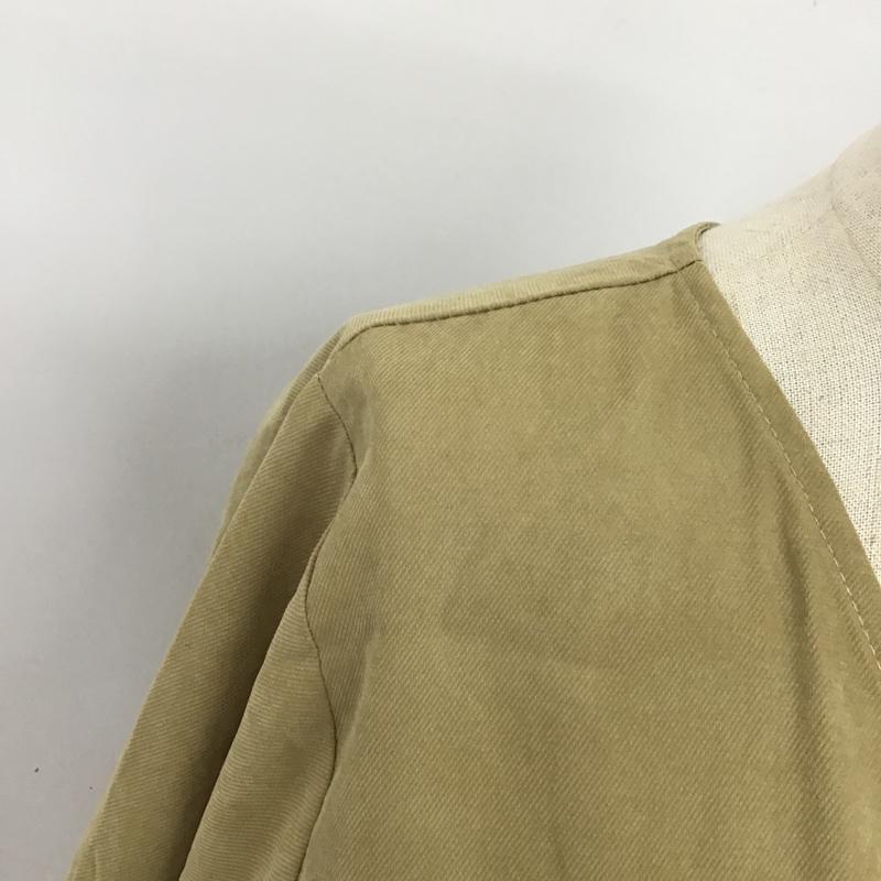 フレームス レイカズン frames RAY CASSIN ワンピース ロングスカート 597-610720 カシュクール FREE 無地 ベージュ / ベージュ /  レディース USED 古着 中古 10098687