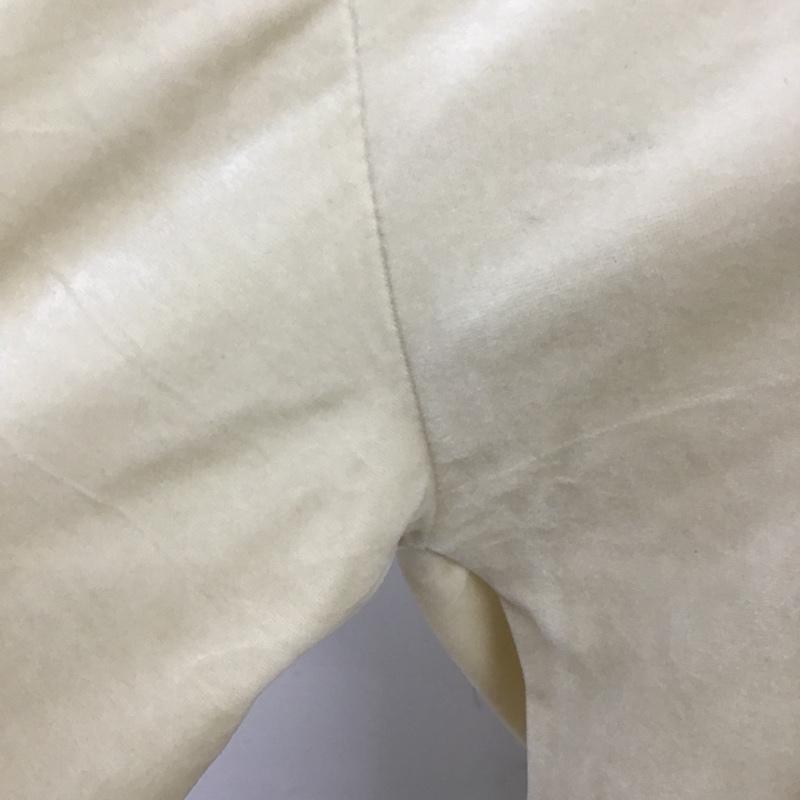 ザラ ZARA カットソー 長袖 1014 422 712 ベロア風 S 無地 アイボリー / アイボリー /  レディース USED 古着 中古 10098689