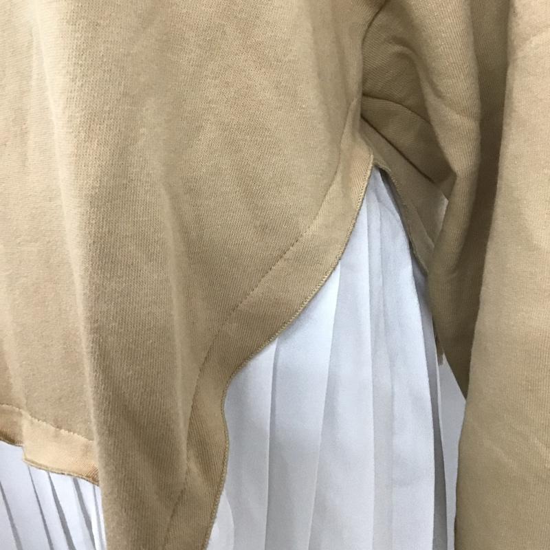 ザラ ZARA ワンピース ロングスカート S 無地 白 / ホワイト / X ベージュ / ベージュ /  レディース USED 古着 中古 10098699