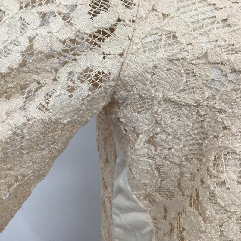 ミラオーウェン Mila Owen カットソー 七分袖 FREE 無地 ベージュ / ベージュ / X 桃 / ピンク /  レディース USED 古着 中古 10098700