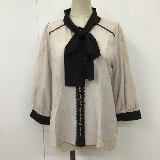 アクシーズファム ポエティック axes femme POETIQUE シャツ、ブラウス 七分袖 M 無地 マルチカラー / マルチカラー /  レディース USED 古着 中古 10098706