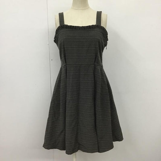アンクルージュ ANKROUGE ワンピース ひざ丈スカート M チェック マルチカラー / マルチカラー /  レディース USED 古着 中古 10098710