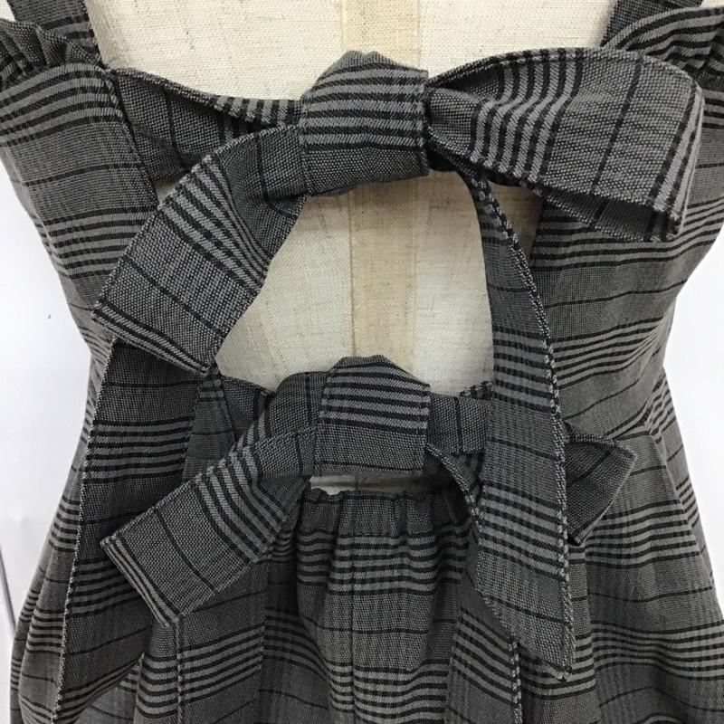 アンクルージュ ANKROUGE ワンピース ひざ丈スカート M チェック マルチカラー / マルチカラー /  レディース USED 古着 中古 10098710