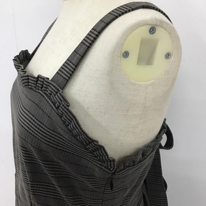 アンクルージュ ANKROUGE ワンピース ひざ丈スカート M チェック マルチカラー / マルチカラー /  レディース USED 古着 中古 10098710