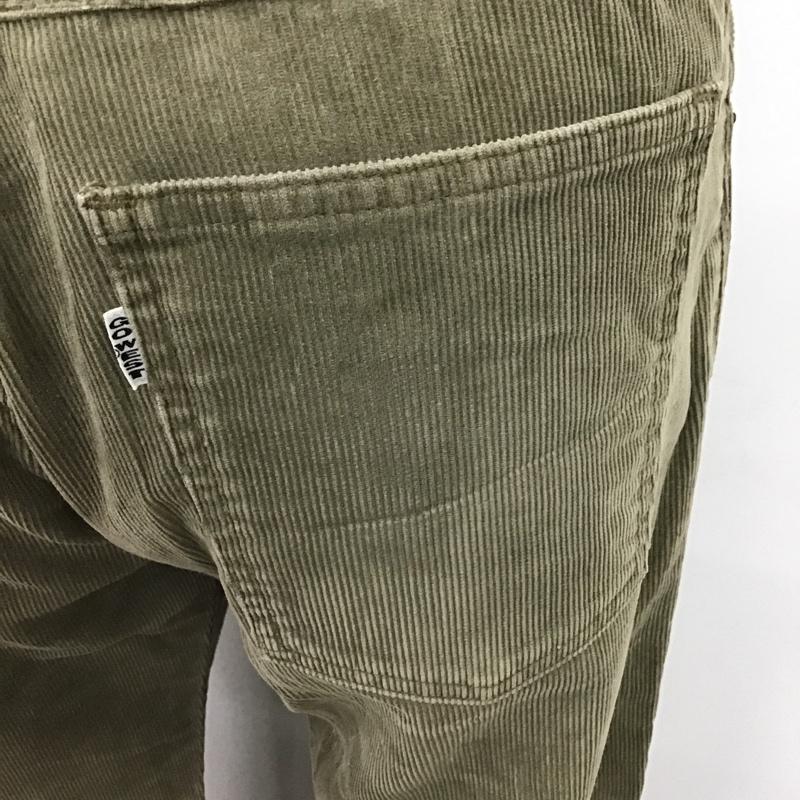 ゴーウエスト GOWEST ボトムス ボトムス コーデュロイパンツ 32 無地 カーキ / カーキ /  メンズ USED 古着 中古 10098713