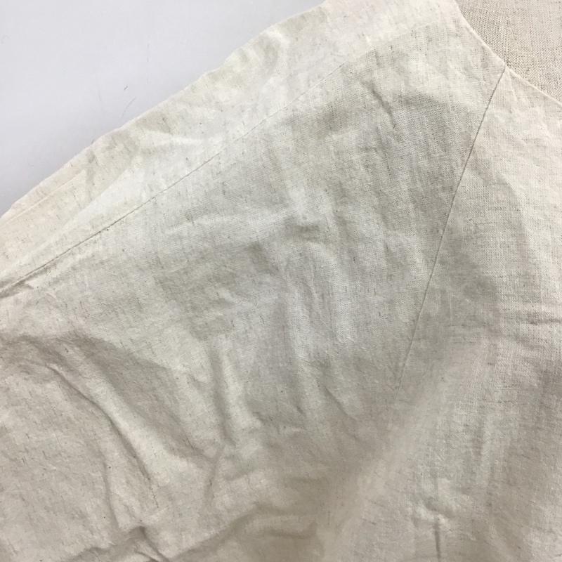 スタディオクリップ studio CLIP カットソー 七分袖 無地 アイボリー / アイボリー /  レディース USED 古着 中古 10098714