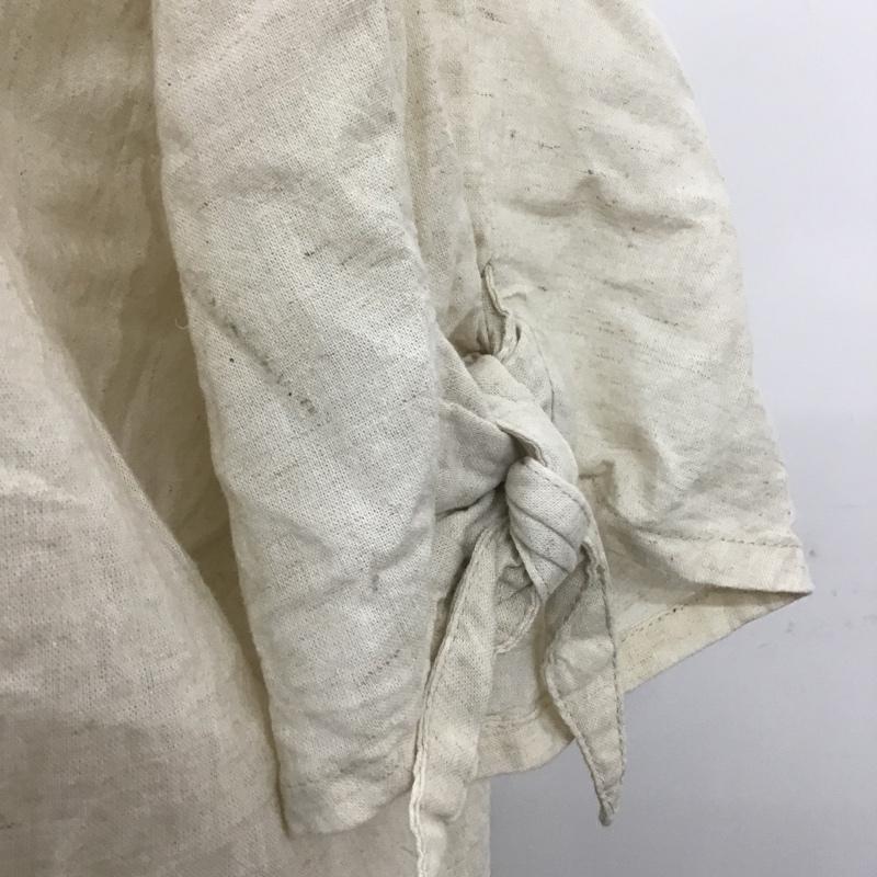 スタディオクリップ studio CLIP カットソー 七分袖 無地 アイボリー / アイボリー /  レディース USED 古着 中古 10098714