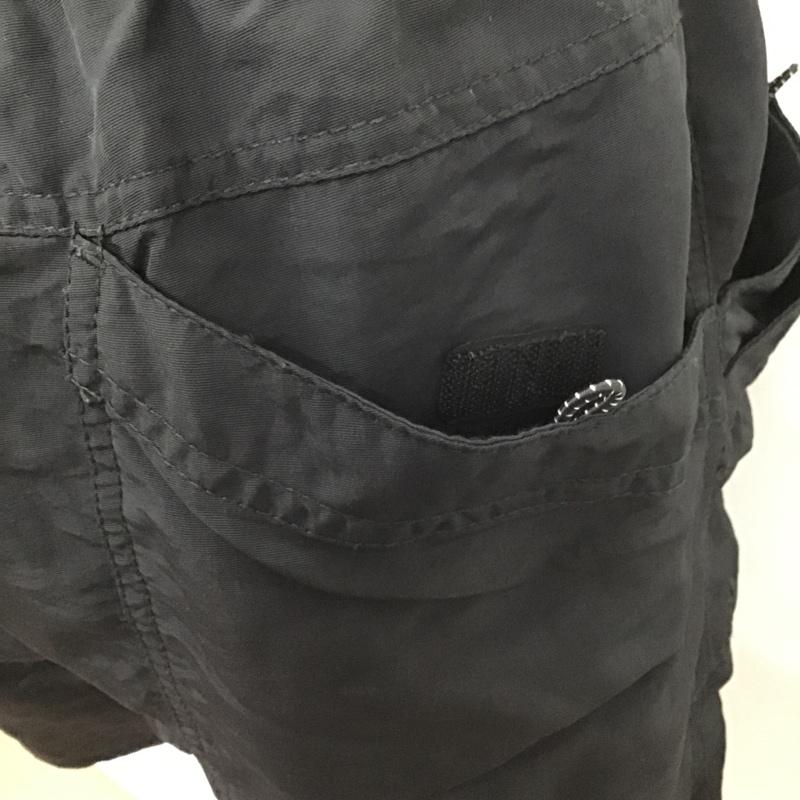 ジェリー GERRY パンツ ショートパンツ 078700 水陸両用 クライミングショートパンツ L ロゴ、文字 黒 / ブラック /  メンズ USED 古着 中古 10098722
