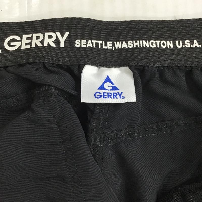 ジェリー GERRY パンツ ショートパンツ 078700 水陸両用 クライミングショートパンツ L ロゴ、文字 黒 / ブラック /  メンズ USED 古着 中古 10098722
