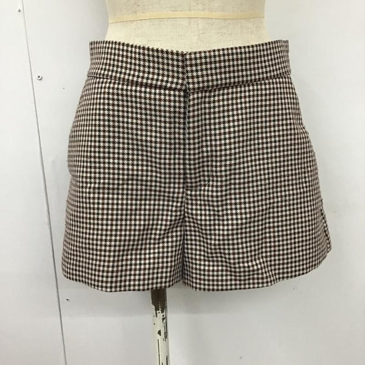 ザラ ZARA パンツ ショートパンツ S チェック マルチカラー / マルチカラー /  レディース USED 古着 中古 10098766