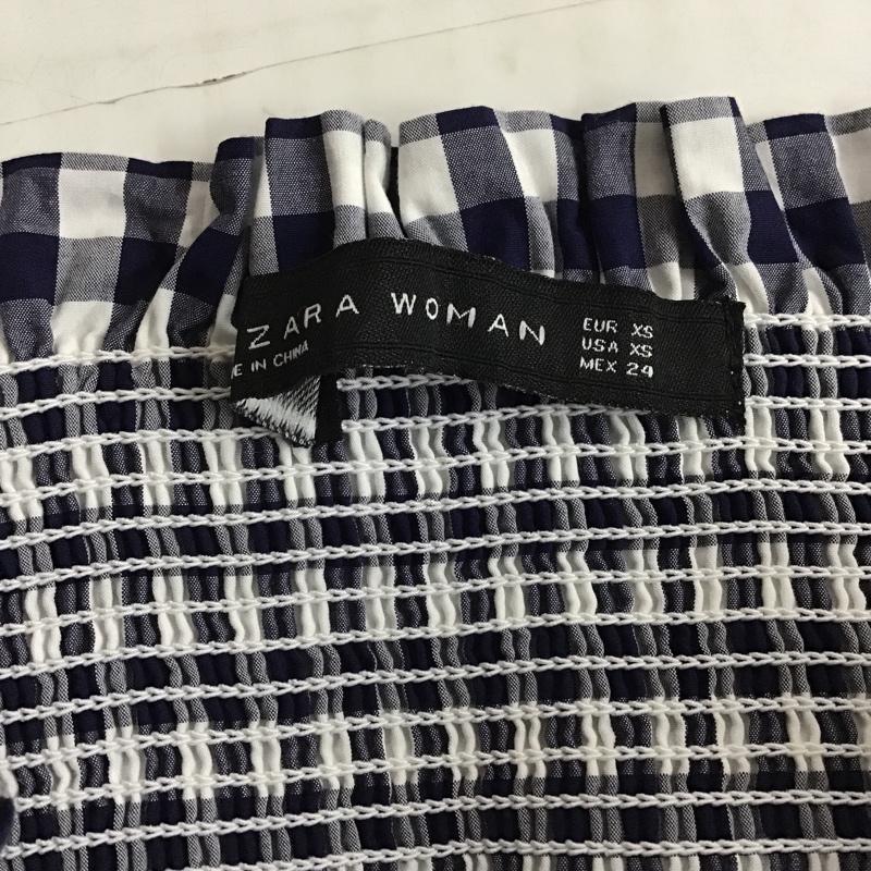 ザラ ZARA スカート ロングスカート チェックスカート XS チェック マルチカラー / マルチカラー /  レディース USED 古着 中古 10098791