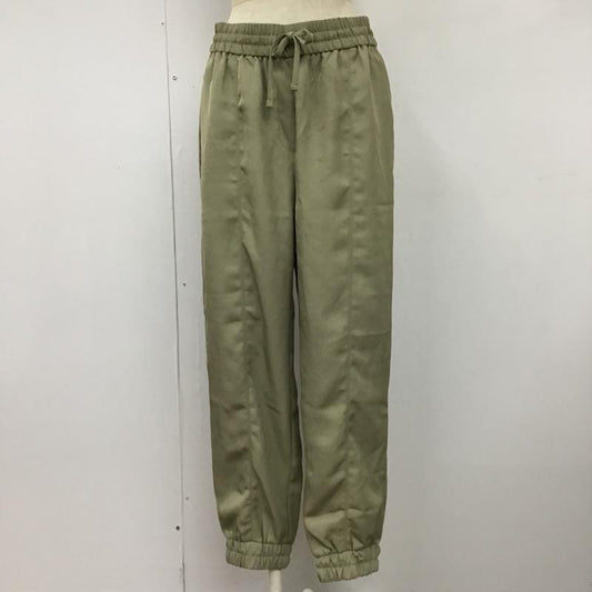ザラ ZARA パンツ スラックス テパードパンツ M 無地 カーキ / カーキ /  レディース USED 古着 中古 10098804