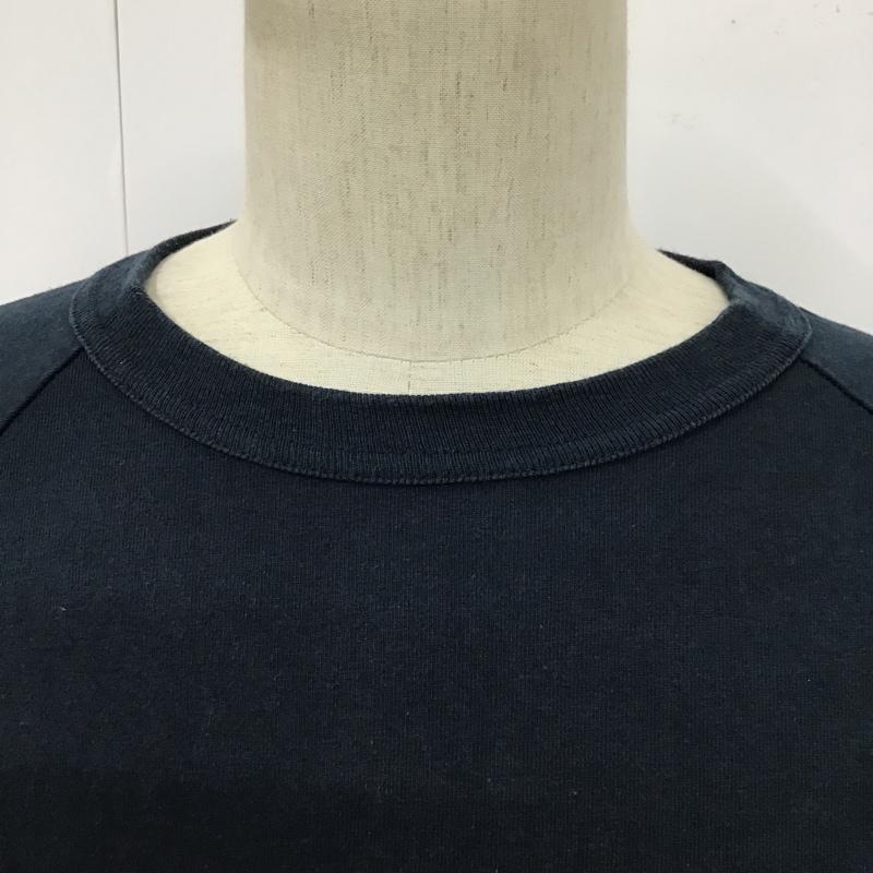 チャンピオン Champion Tシャツ 半袖 YALE UNIVERSITY XL ロゴ、文字 X プリント 紺 / ネイビー /  メンズ USED 古着 中古 10098815