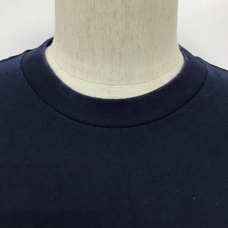 アディダス adidas Tシャツ 半袖 DV2072 RACE Tee M ロゴ、文字 紺 / ネイビー /  メンズ USED 古着 中古 10098826