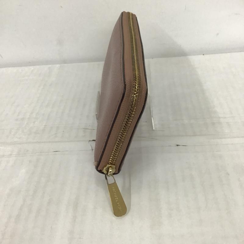 マイケルコース MICHAEL KORS 財布 長財布 35T5GFTZ3L ラウンドファスナー ワンポイント 桃 / ピンク / X 金 / ゴールド /  レディース USED 古着 中古 10098842