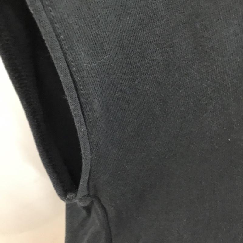 ローリーズファーム LOWRYS FARM カットソー 半袖 LF622139TS オーバーサイズプリントＴシャツ FREE ロゴ、文字 黒 / ブラック /  レディース USED 古着 中古 10098863