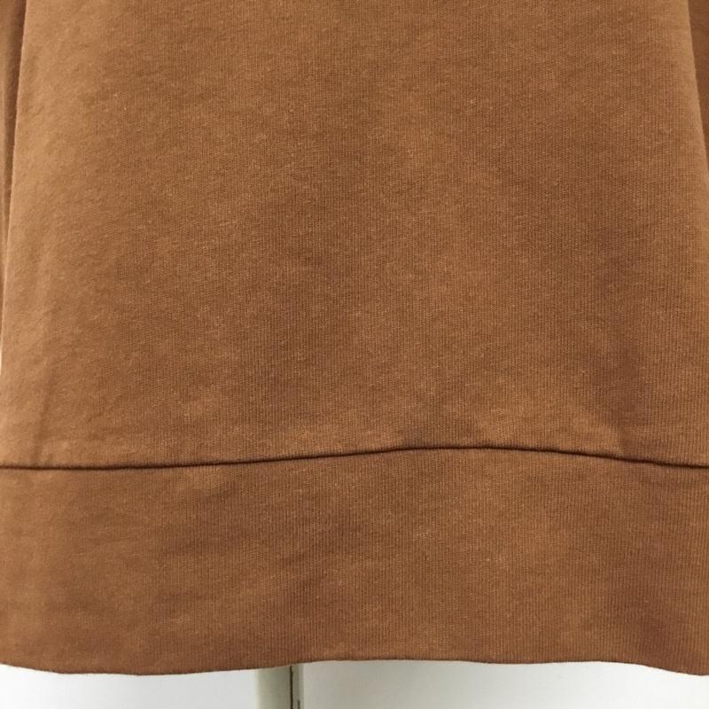 ローリーズファーム LOWRYS FARM カットソー 半袖 LF622139TS オーバーサイズプリントＴシャツ FREE プリント 茶 / ブラウン /  レディース USED 古着 中古 10098865