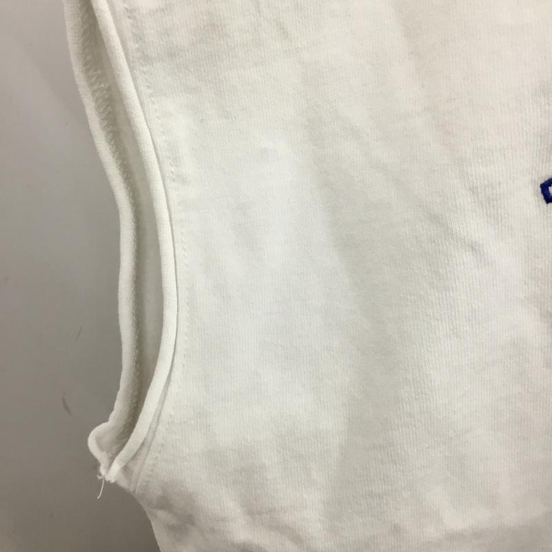 ローリーズファーム LOWRYS FARM カットソー 半袖 LF622139TS オーバーサイズプリントＴシャツ FREE ロゴ、文字 白 / ホワイト /  レディース USED 古着 中古 10098866