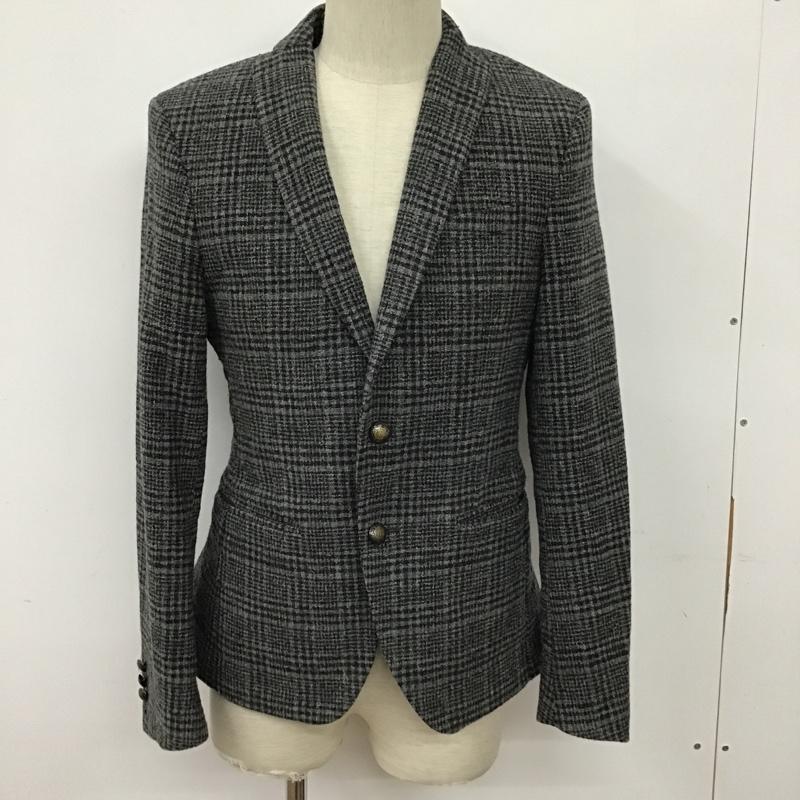 ザラメン ZARA MAN ジャケット、上着 ジャケット、ブレザー 長袖ジャケット カジュアルジャケット 総柄ジャケット カラージャケット 46 総柄 灰 / グレー /  メンズ USED 古着 中古 10098918