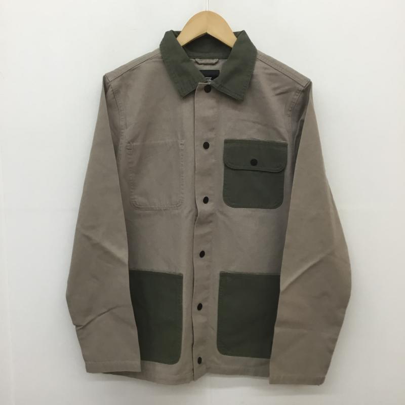 バンズ VANS ジャケット、上着 ジャケット、ブレザー DRILL CHORE COAT VN0A3WF1YVH1 タグ付 S ロゴ、文字 カーキ / カーキ /  メンズ USED 古着 中古 10098932