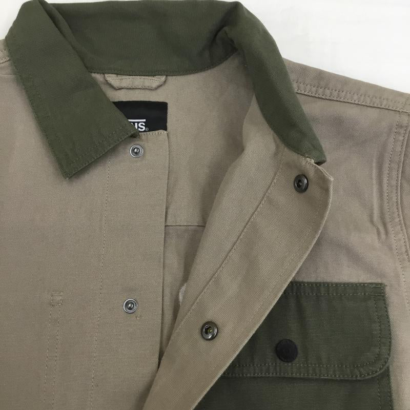 バンズ VANS ジャケット、上着 ジャケット、ブレザー DRILL CHORE COAT VN0A3WF1YVH1 タグ付 S ロゴ、文字 カーキ / カーキ /  メンズ USED 古着 中古 10098932