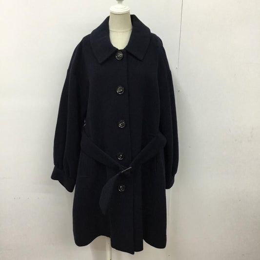 ヘザー Heather コート コート一般 M 無地 紺 / ネイビー /  レディース USED 古着 中古 10098947