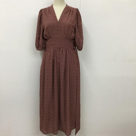 ジルスチュアート JILLSTUART ワンピース ロングスカート S 無地 桃 / ピンク /  レディース USED 古着 中古 10098949