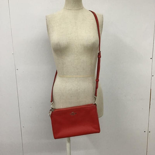 コーチ COACH ショルダーバッグ ショルダーバッグ F38273 ロゴ、文字 赤 / レッド /  レディース USED 古着 中古 10099037