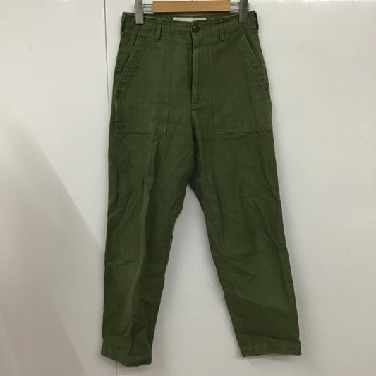 ザ シンゾーン THE SHINZONE パンツ ワークパンツ、ペインターパンツ 15AMSPA18 ベイカーパンツ 34 無地 カーキ / カーキ /  レディース USED 古着 中古 10099053
