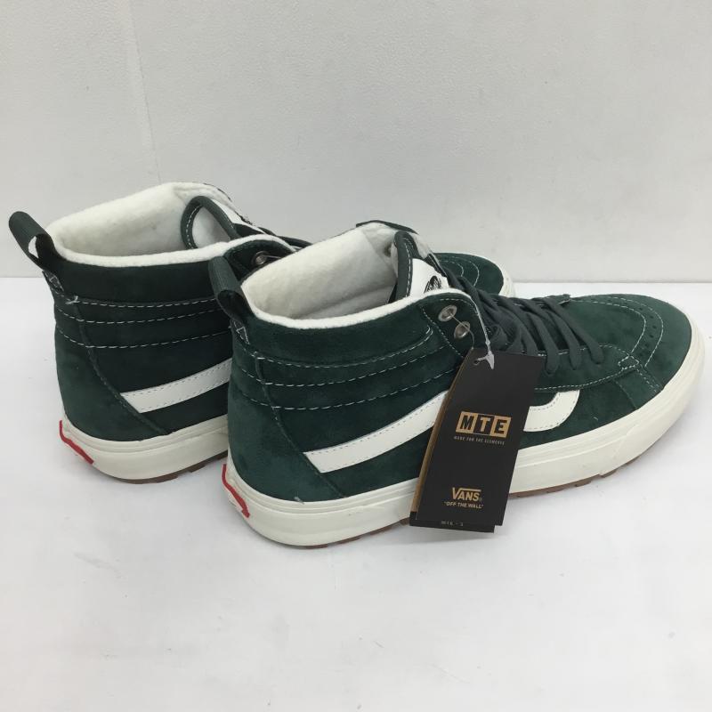 バンズ VANS スニーカー スニーカー SK8-HI MTE-1 スケートハイ VN0A5HZYA081 27.5cm ロゴ、文字 緑 / グリーン /  メンズ USED 古着 中古 10099068