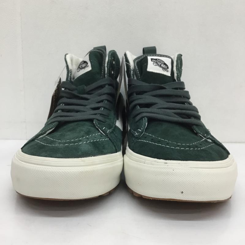 バンズ VANS スニーカー スニーカー SK8-HI MTE-1 スケートハイ VN0A5HZYA081 27.5cm ロゴ、文字 緑 / グリーン /  メンズ USED 古着 中古 10099068