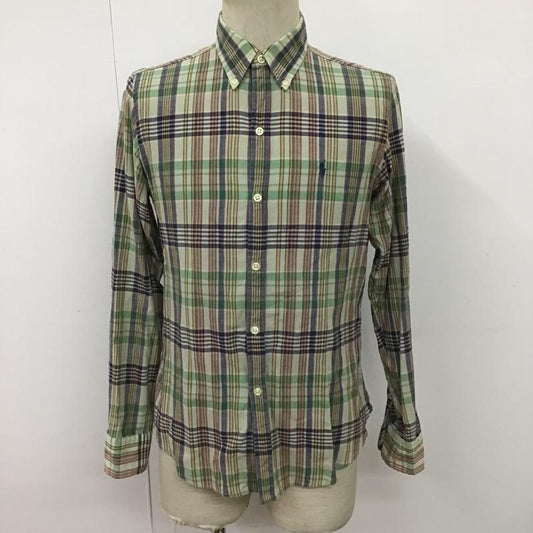 ラルフローレン RALPHLAUREN シャツ、ブラウス 長袖 長袖シャツ チェックシャツ 古着 カラーシャツ ボタンダウンシャツ M チェック マルチカラー / マルチカラー /  メンズ USED 古着 中古 10099108