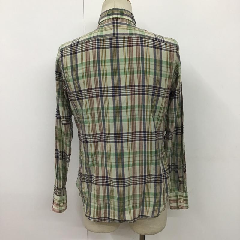 ラルフローレン RALPHLAUREN シャツ、ブラウス 長袖 長袖シャツ チェックシャツ 古着 カラーシャツ ボタンダウンシャツ M チェック マルチカラー / マルチカラー /  メンズ USED 古着 中古 10099108
