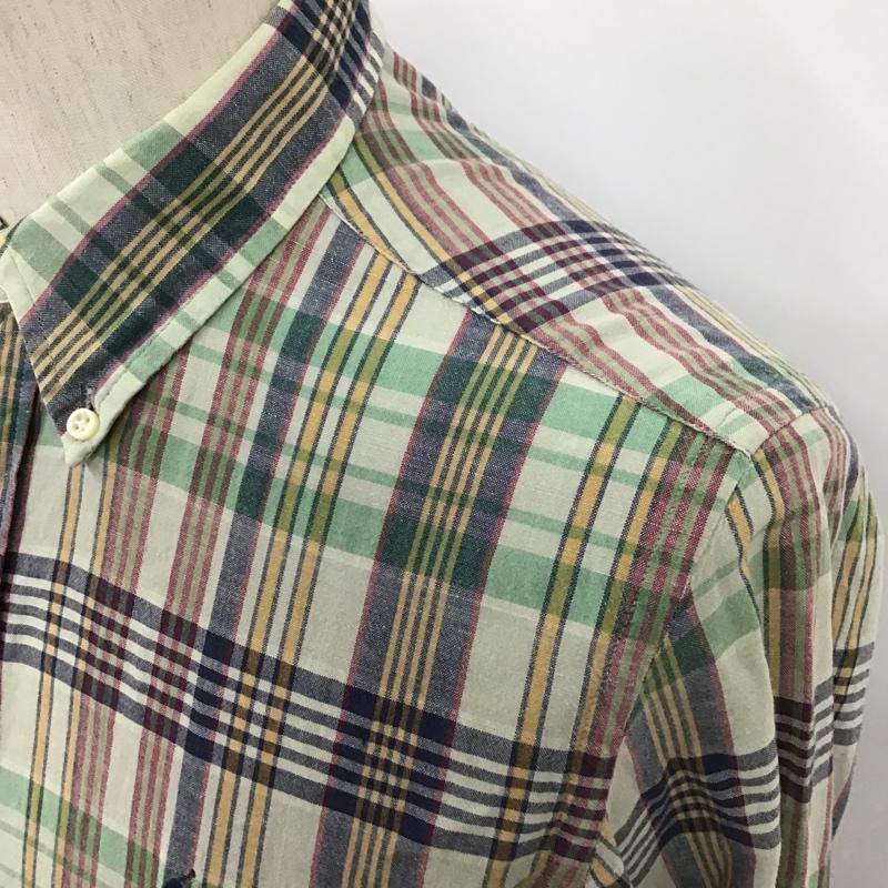 ラルフローレン RALPHLAUREN シャツ、ブラウス 長袖 長袖シャツ チェックシャツ 古着 カラーシャツ ボタンダウンシャツ M チェック マルチカラー / マルチカラー /  メンズ USED 古着 中古 10099108