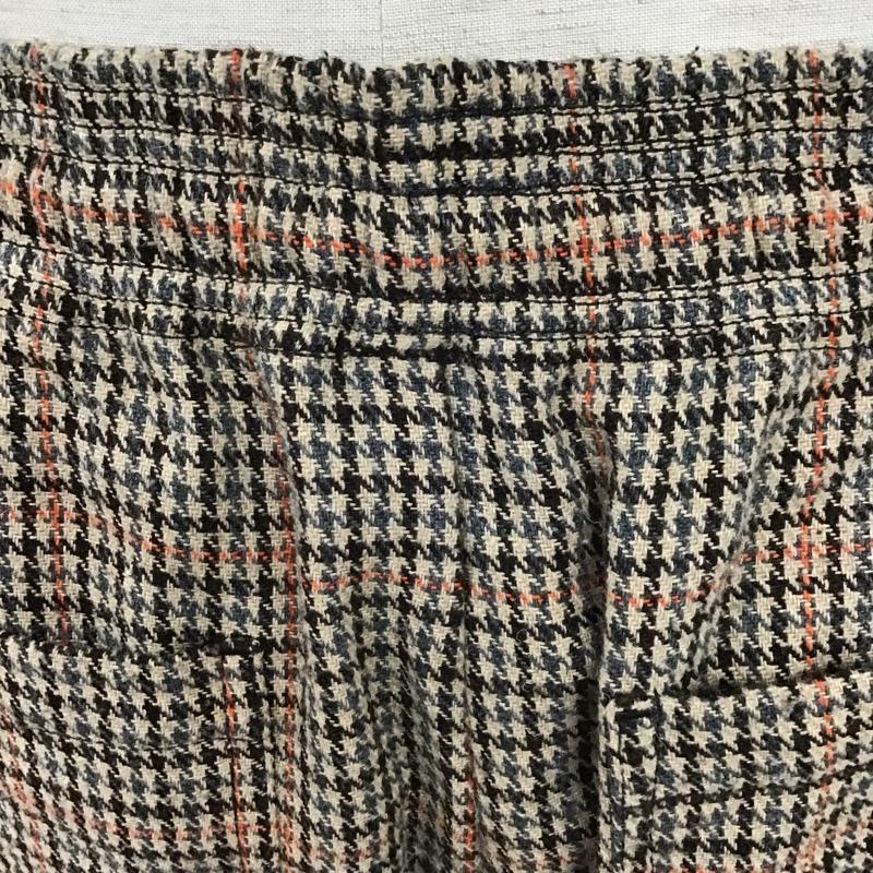フリークスストア FREAK'S STORE ボトムス ボトムス ワイドパンツ カジュアルパンツ ストレートパンツ チェックパンツ L チェック マルチカラー / マルチカラー /  メンズ USED 古着 中古 10099119