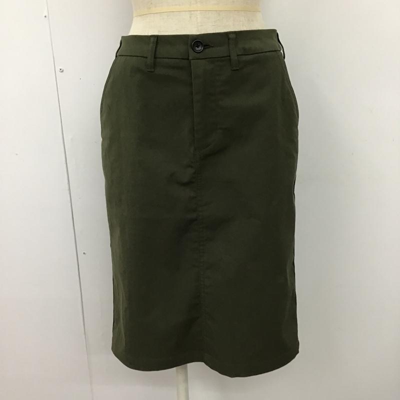 ザノースフェイス THE NORTH FACE スカート ミニスカート NBW81862 チノスカートバイソンチノスカート タイトスカート カジュアルスカート ミニスカート S 無地 カーキ / カーキ /  レディース USED 古着 中古 10099126